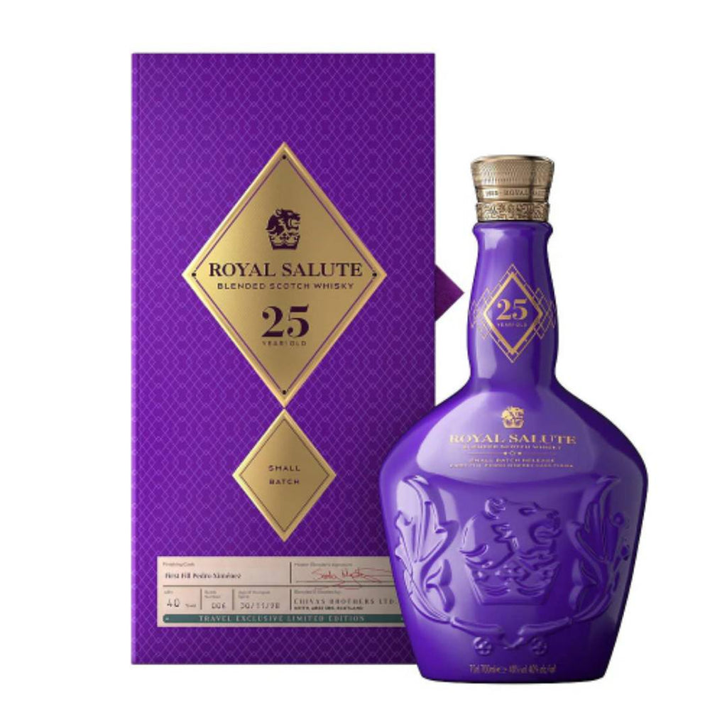 WH. ROYAL SALUTE 25A S. Batch TRAVEL 0.70L (40º)