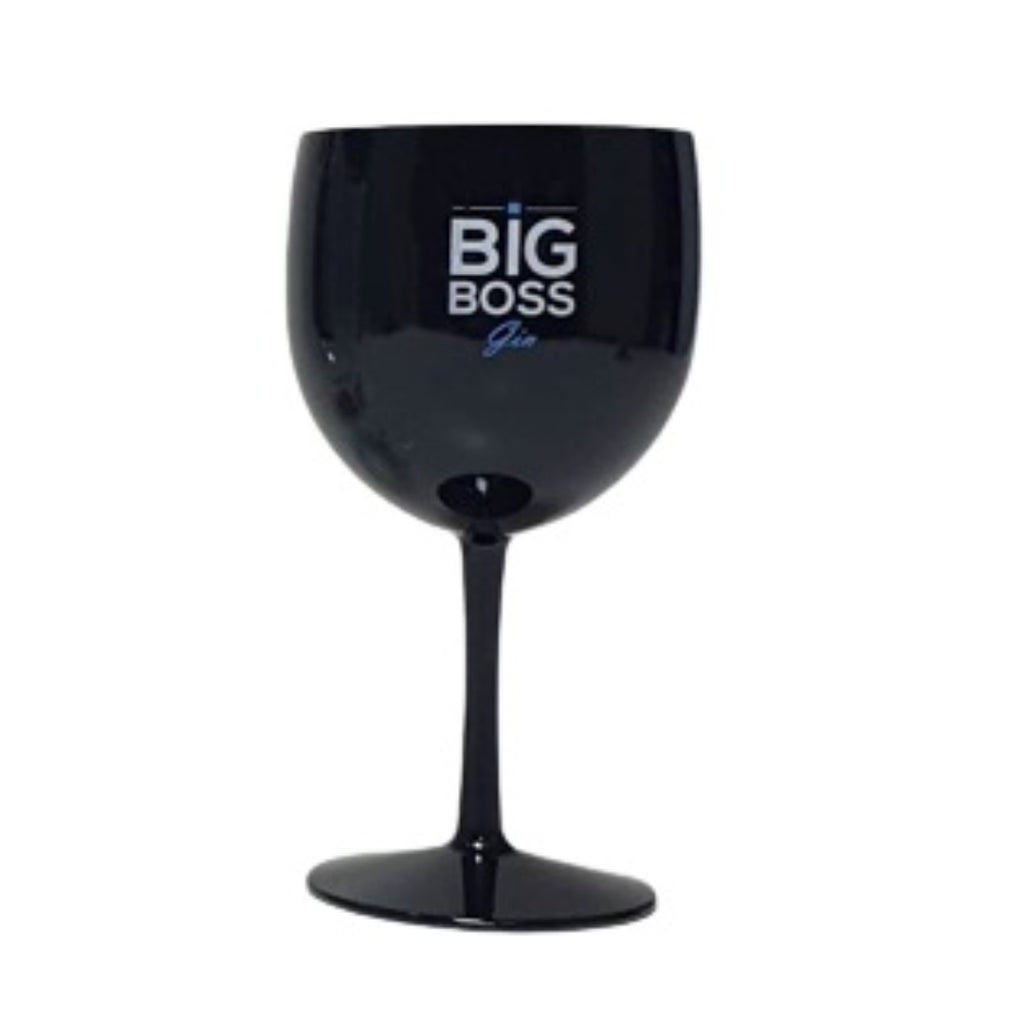 COPO GIN BIG BOSS PRETO PLÁSTICO