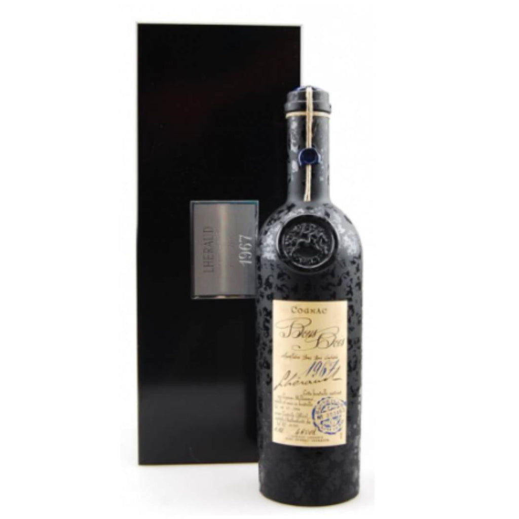 COGNAC LHERAUD BON BOIS 0.70L - 1967 (48º)