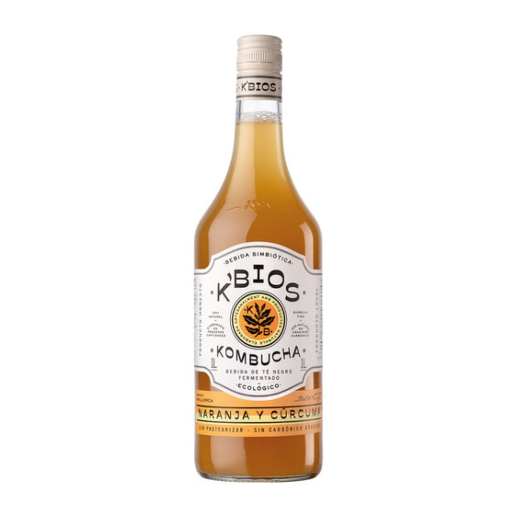 KOMBUCHA K BIOS LARANJA E CURCUMA (0%) 1.00L