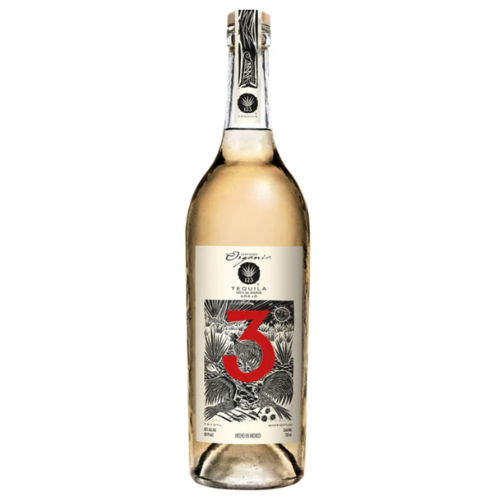 Tequila 123 TRES ORGANIC Anejo "3" 0.70L (40º)