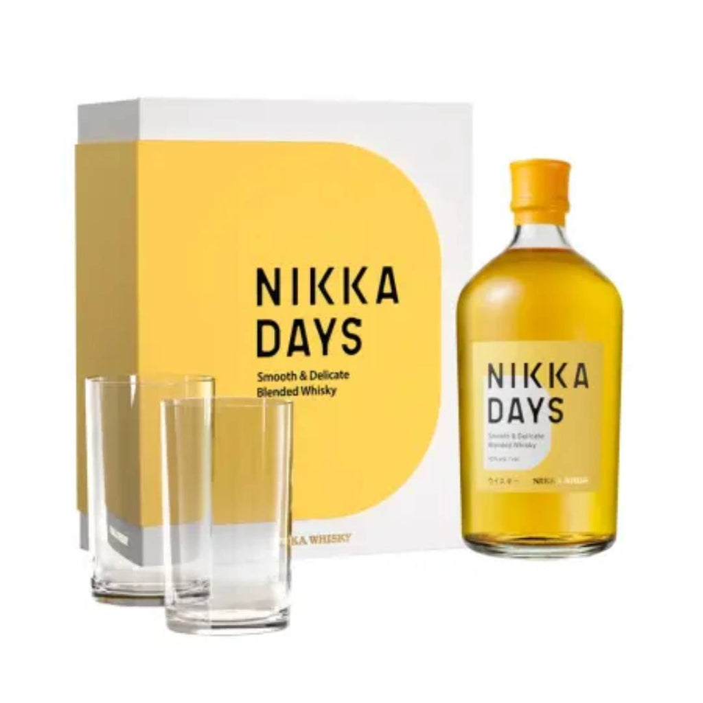 WHISKY NIKKA DAYS COFFRET VERRES 0.70L (40%)