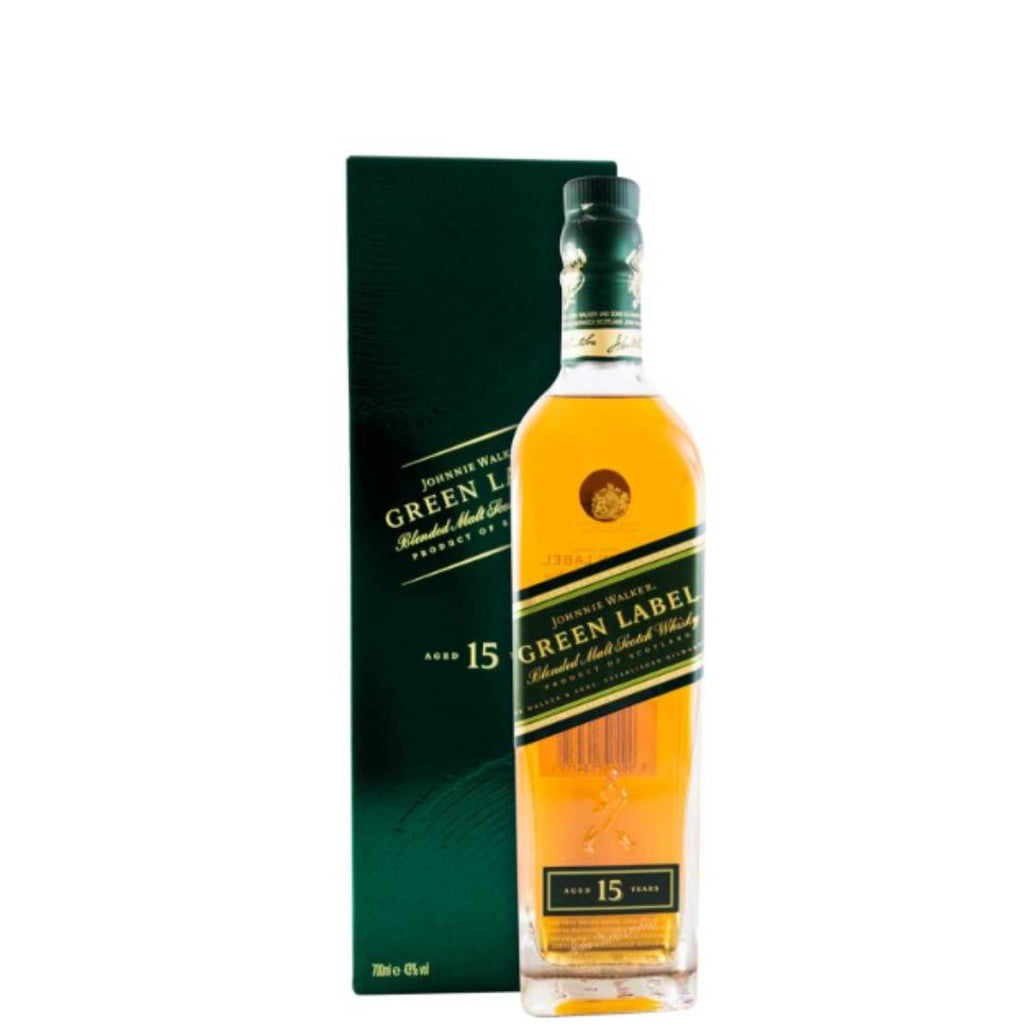 WHISKY JOHNNIE WALKER GREEN LABEL 15 ANOS 0.70L