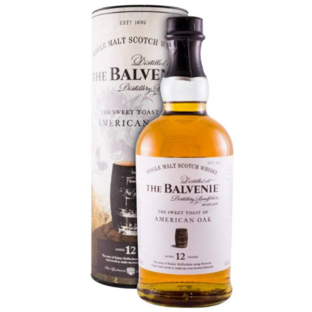 WHISKY BALVENIE AMERICAN OAK 12 ANOS 0.70L (43%)