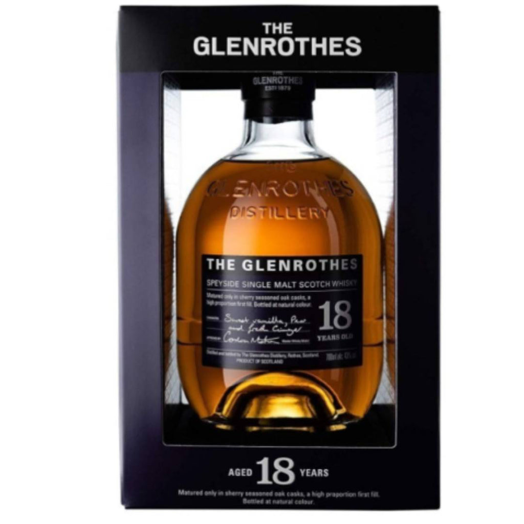 WHISKY GLENROTHES 18 ANOS MALT 0.70L (43º)