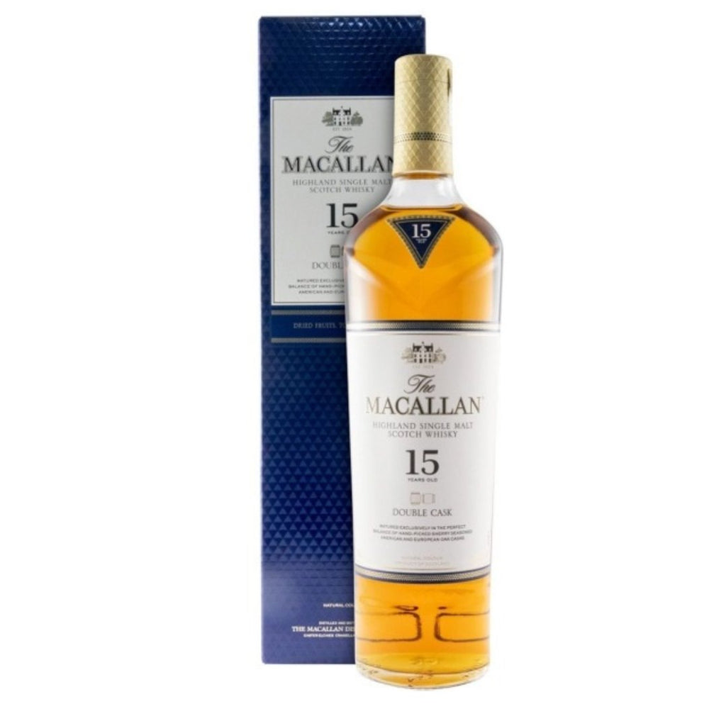 WHISKY MACALLAN DOUBLE CASK 15 ANOS 0.70L (43%)