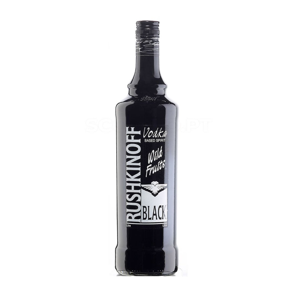 VODKA RUSHKINOFF BLACK 1L 20%