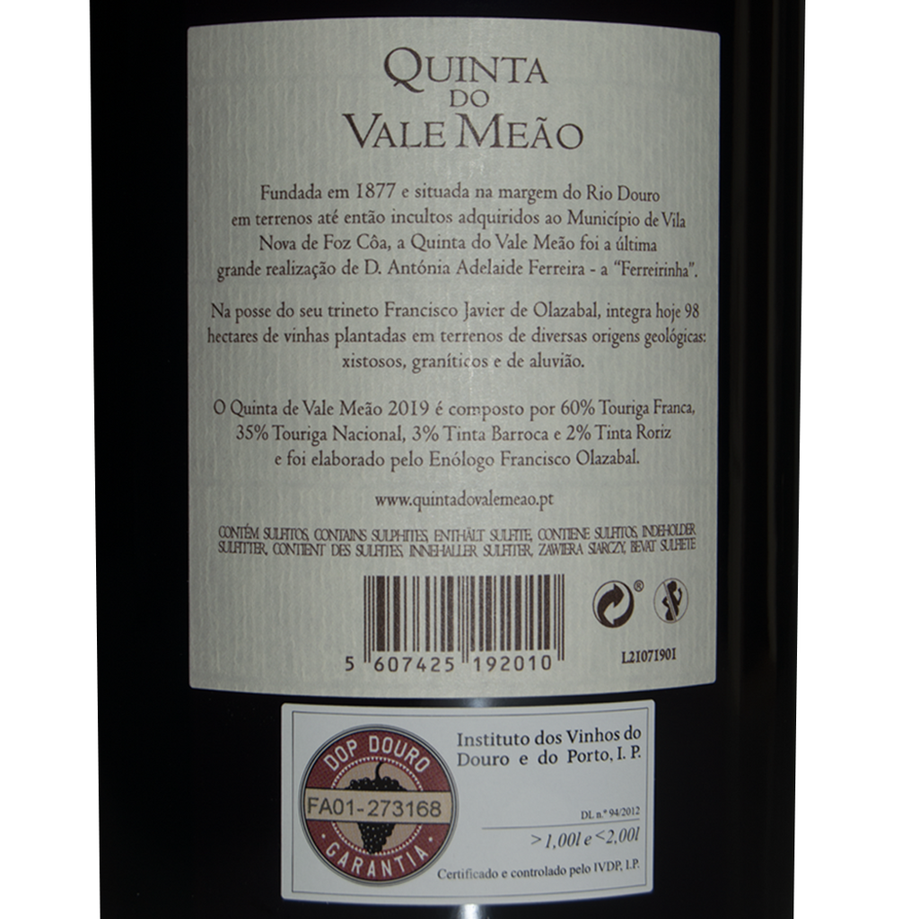 V. TINTO QTª DO VALE MEÃO (DOURO) 1.5L