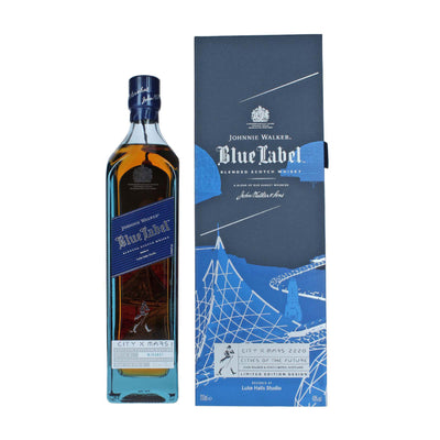 WHISKY JOHNNIE WALKER BLUE LABEL CITY MARS  0.70L