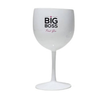 COPO GIN BIG BOSS BRANCO PLÁSTICO