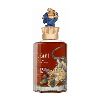 WHISKY OKAMI 12 ANOS (40%) 0.70L