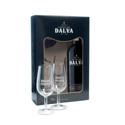 PORTO DALVA VINTAGE - ESTOJO C/ 2 CÁLICES 0.75L - 2011