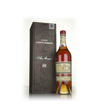 Armagnac Baron Gaston Legrand 1981, 0,70L