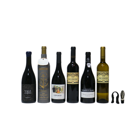 Kit 1 - 6 Vinhos + Acessórios