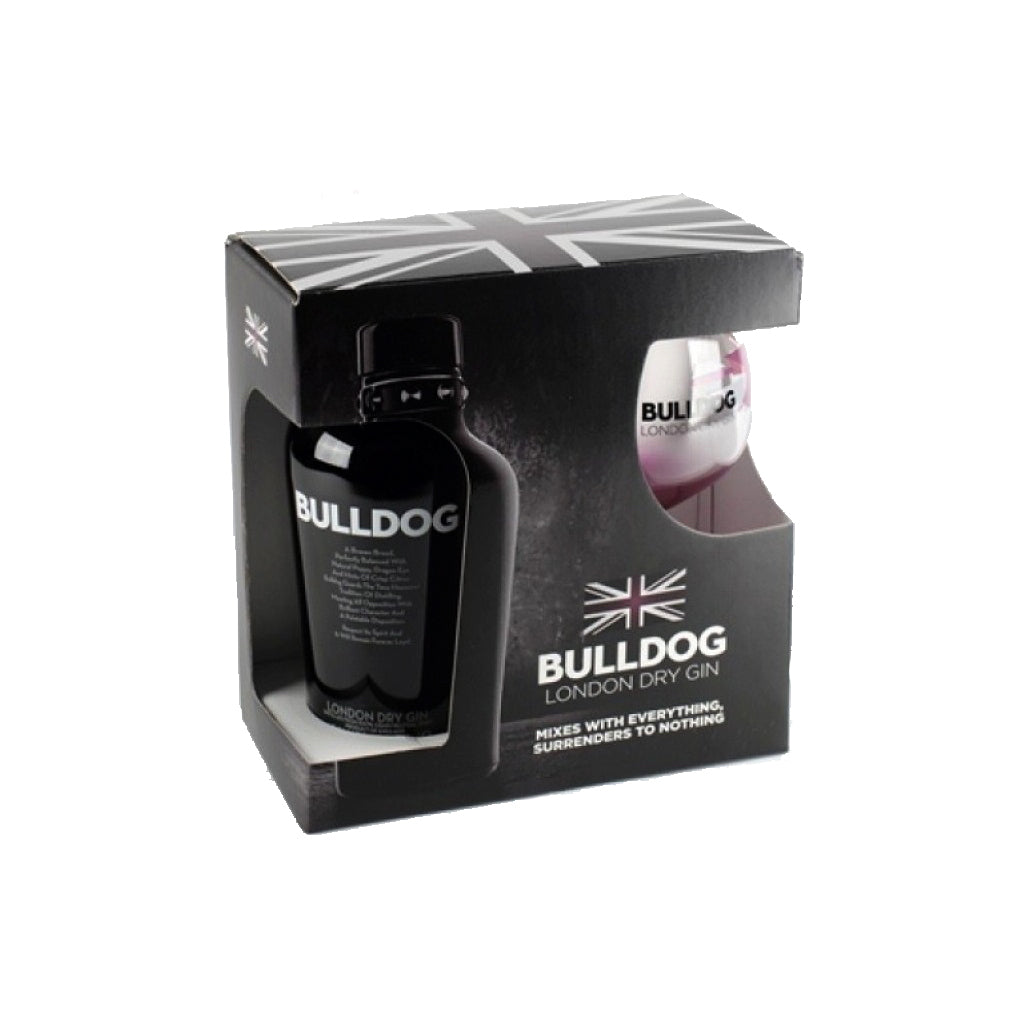 Gin Bulldog London Dry 0.70L 40º (Pack c/Copo)