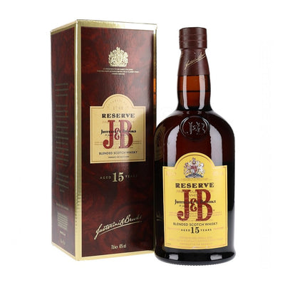 Wh. J & B RESERVE 15 ANOS 0.70L