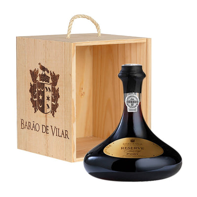 PORTO BARÃO DE VILAR TINTO DECANTER 0.75L CX. MADEIRA