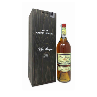 ARMAGNAC BARON GASTON LEGRAND 0.70L (40%) - 1991