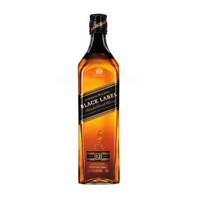 WHISKY JOHNNIE WALKER BLACK LABEL 12A 0.70L