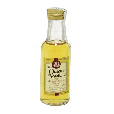 MINIATURA WHISKY QUEEN'S SEAL 0.05L